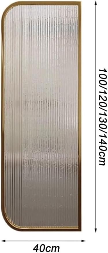 Desk Divider Urinal Partition Wall Divider，Translucent Glass Panels Bathroom Partition，Wall-Mounted Screen Toilet Partition Public Toilet Protection Divider(Gold,40x120 cm)