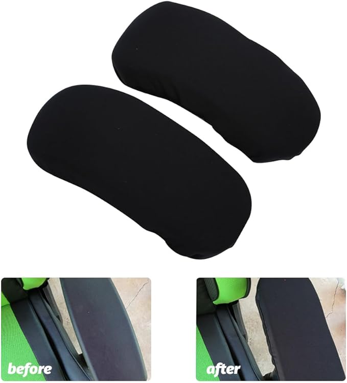 Kakalote Office Chair Armrest Covers, 1pair Stretchable Stretch Computer Chair Slipcover Desk Chairs Arm Cover for Office, Desk, Gaming Chairs (Grey)
