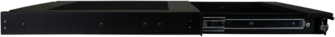 Penn Elcom EX-6301B 19 Inch Rack Mountable Vented Laptop/Tablet Drawer with Foam Wrist-Pad Support, Key Lock and Rear Cable Access