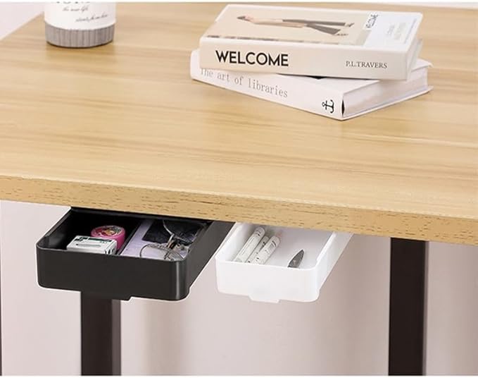 Under Desk Drawer Organizer Slide Out Drawer (6)
