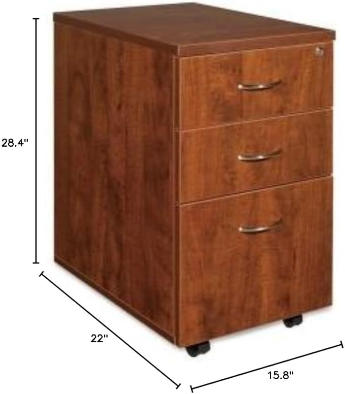 Lorell Mobile Pedestal, Box/Box/File