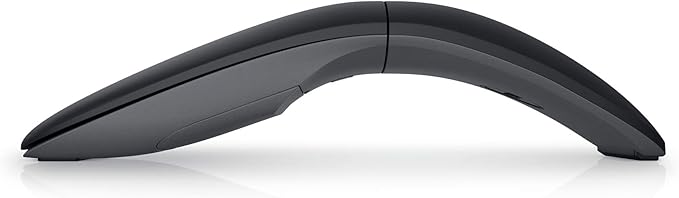 Dell MS700 Bluetooth Travel Mouse – Bluetooth 5.0, Microsoft Swift Pair/Dell Pair (Windows 10 & 11 only), Optical LED Sensor, Touch Scroll with latest Touch Controller - Black