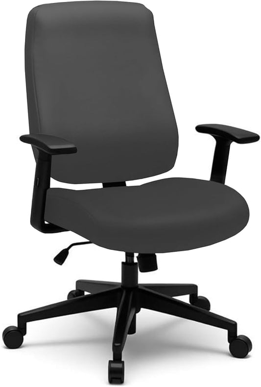 Office Chair Covers - 2 Piece Protective Stretchable Chair Seatcovers Stretch Chair Slipcover, Removable Washable Universal Armchair Cover Slipcover Chair Seat Cover Protector Cover