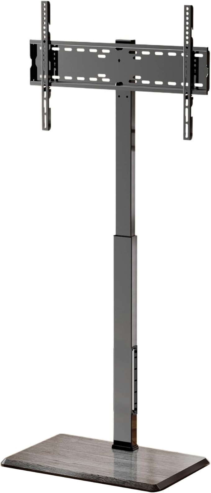 Afaloona Universal Floor TV Stand,TV Floor Mount Stand with Power Outlet for 32-75 inch TV up to 110 lbs, Swivel and Height Adjustable Tall TV Stand for Bedroom,Office(TCP01-M-A01)
