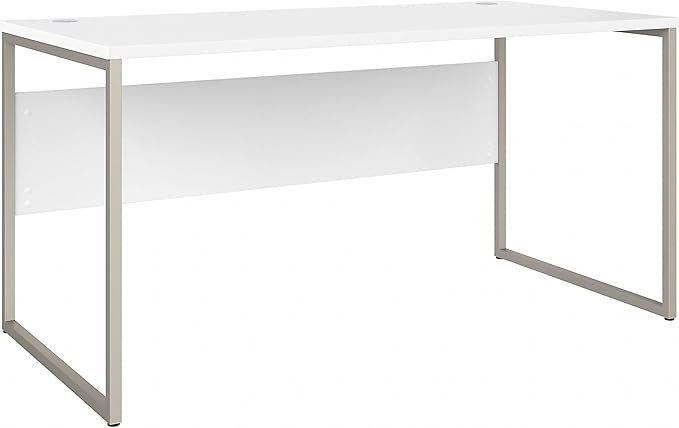 Bush Business Furniture Echo L Shaped Desk, 60W, Gray Sand
