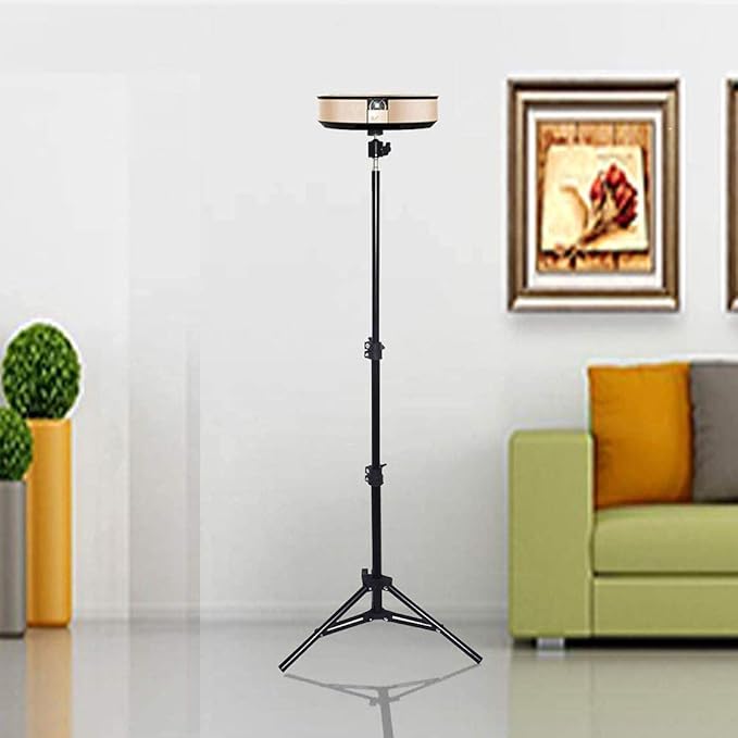 Projector Floor Stand, Portable Tripod Mount - Folding Stand for Projector, Camera, Webcam (18" to 40") - Supports Up to 3lbs (1.5kgs)