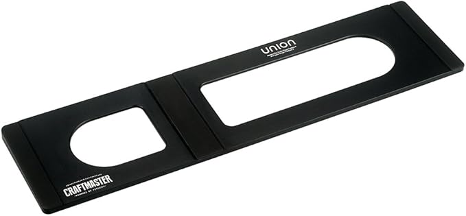 CraftMaster Union Tray for Apple Magic Keyboard and Apple Magic Trackpad 2 - Metal Dock Stand Controls Your iMac or Laptop Remotely, Premium Home and Office Accessory - Black