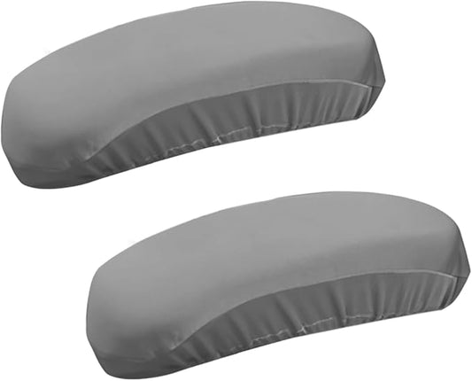 Kakalote Office Chair Armrest Covers, 1pair Stretchable Stretch Computer Chair Slipcover Desk Chairs Arm Cover for Office, Desk, Gaming Chairs (Grey)