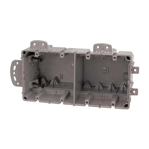 Southwire MSB1G One Gang Device Box with Depth Adjustable, Heavy Duty 42lb
