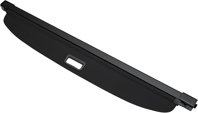 Retractable Cargo Cover for Dodge Durango 3rd 2025 Not Fits 2025 R/T Rear Trunk Luggage Security Shield Shade Privacy Screen Cover Parcel Shelf Waterproof Black