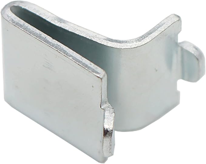 20 Pieces Adjustable Steel Pilaster Shelf Clips Support, Shelving Bracket Clips for Metal and Wood Shelves, Silver