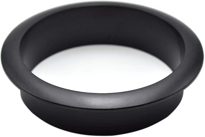 2-3/8 Inch(60mm) Zinc Alloy Desk Hole Cover Grommets Black Wire Cord Cable Organizer for Computer Desk Cabinet