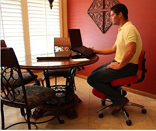 BetterPosture Jazzy Kneeling Chair – Multifunctional Ergonomic Posture Kneeling Chair Helps Reduce Back and Neck Strain