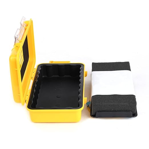 KOMSHINE SC UPC-FC UPC OTDR Launch Cable Box G652D Cable Fiber Singlemode 9/125, OTDR Launch Box Optical Fiber Test Extension Line Single Mode Dead Zone Eliminator 1KM
