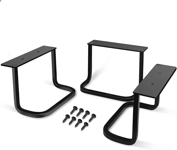 Under Desk Laptop Mount, Laptop Under Desk Mount 2.7 inches Tall Effective Space, Aluminum Under Desk Laptop Holder Dock Station for Laptop MacBook Dell OptiPlex PS4 Dell WD19 Mac mini M4 Dock & More