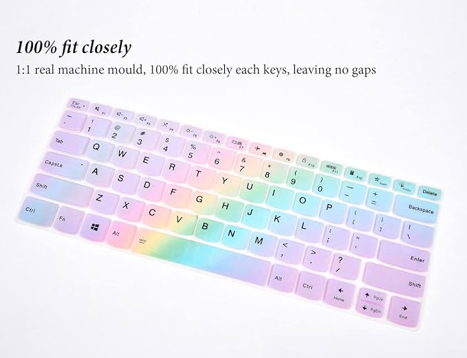 Keyboard Cover for Lenovo Flex 5/IdeaPad 5 14",Lenovo IdeaPad Flex 5i 14"/Slim 7 9/Yoga 5i 7i/Yoga 9 7 Pro/Slim 7 pro x Keyboard Skin, ThinkBook 14 14s/Yoga Pro 14s Protector