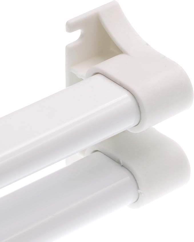 Prime-Line K 5167 36 In. L Steel Reinforced White Vinyl Push Bar for Hinged Swinging Screen Doors (Single Pack)