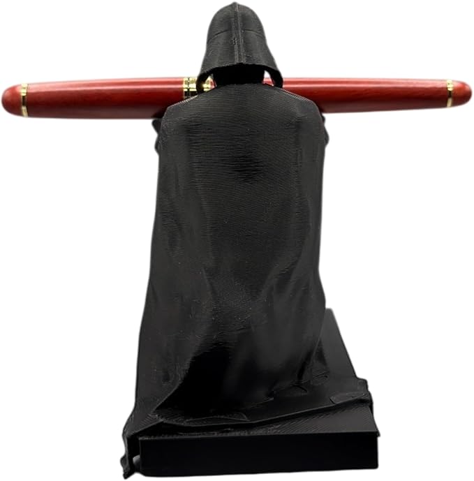 Darth Vadar Pen Holder Desk Office Decor Cool Nerdy Fun Accessories Funny Gadget Great Gift Idea for Father's Day Christmas Stocking Stuffer Birthday or Teacher Appreciation