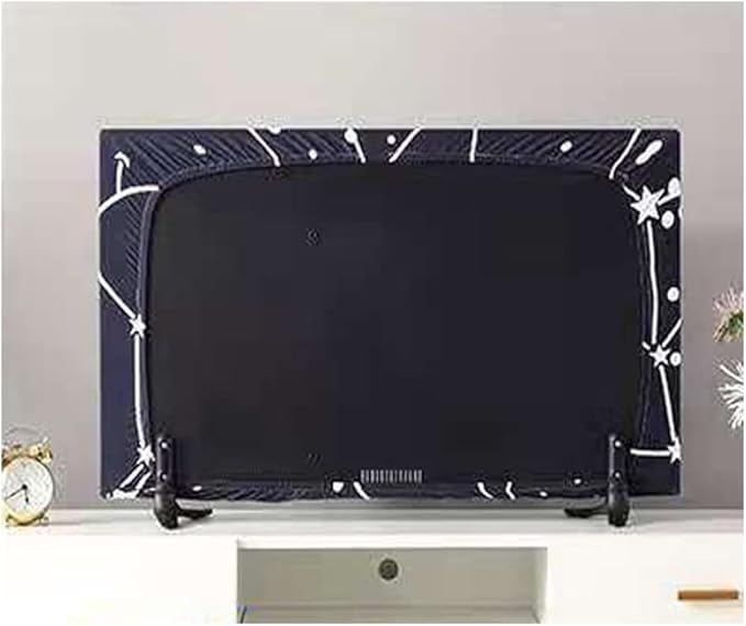 Monitor Dust Cover 22, 23, 24,25 inch Anti-Static Dustproof Protective Cover for LCD/LED/HD Panel Case Computer Sleeve Compatible with 22-25 inch PC, Desktop and TV (Blue Starry Sky,22-25inch)