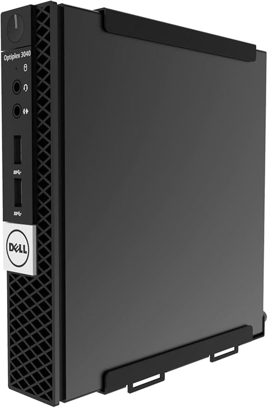 JINGCHENGMEI Wall Mount Compatible with Dell OptiPlex Micro Form Factor Case, VESA and Under Desk Available, Fits MFF 7070, 7060, 7050, 5070, 5060, 5050, 3040, 3046, 3050, 3060, 3070, 3080 and More