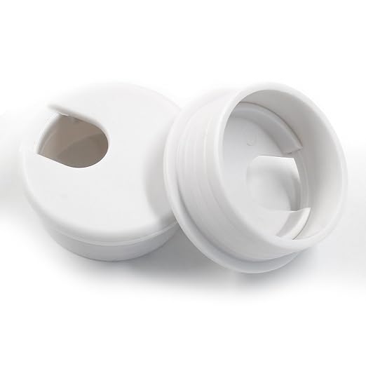 2pcs 1-3/4 Inch Desk Grommet, Plastic Desk Hole Cover, White Cable Hole Cover, Desk Hole Grommet for Wire Cord Organizing Office Computer Desk