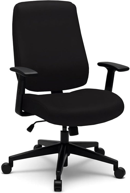 Office Chair Covers - 2 Piece Protective Stretchable Chair Seatcovers Stretch Chair Slipcover, Removable Washable Universal Armchair Cover Slipcover Chair Seat Cover Protector Cover