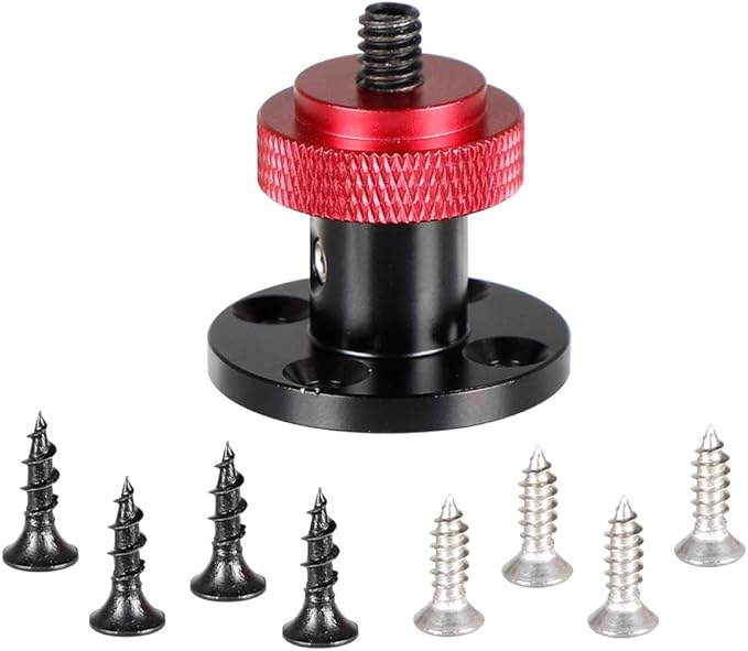 CAMVATE 1/4"-20 Male Thread Screw Mount for Supporting Wall-Mounted Accessory - 2164