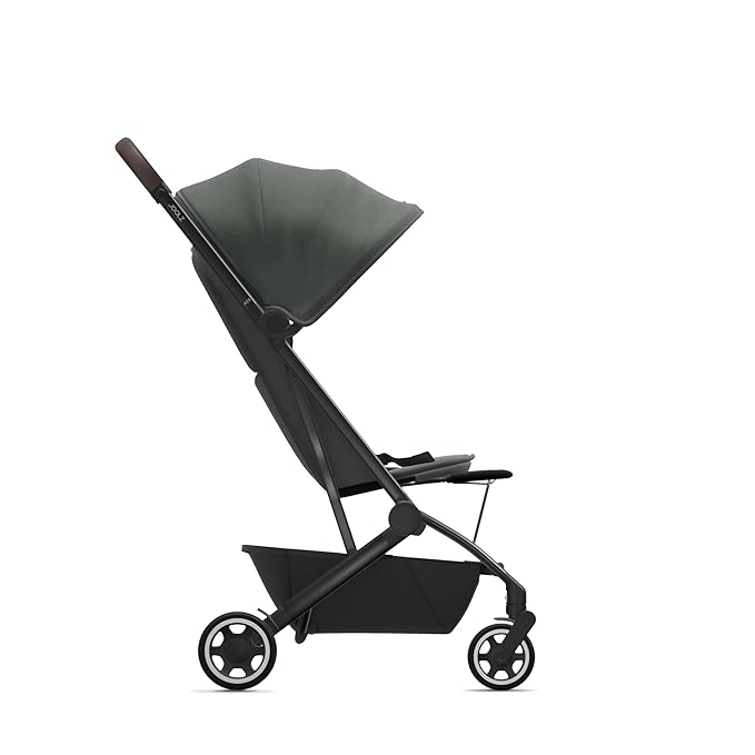 Joolz AER+/AER Leg Rest - Adjustable Stroller Footrest Extender for Extra Leg Support - Folds with Stroller for Compact Storage - Comfortable Ride - Easy to Attach & Clean - Black