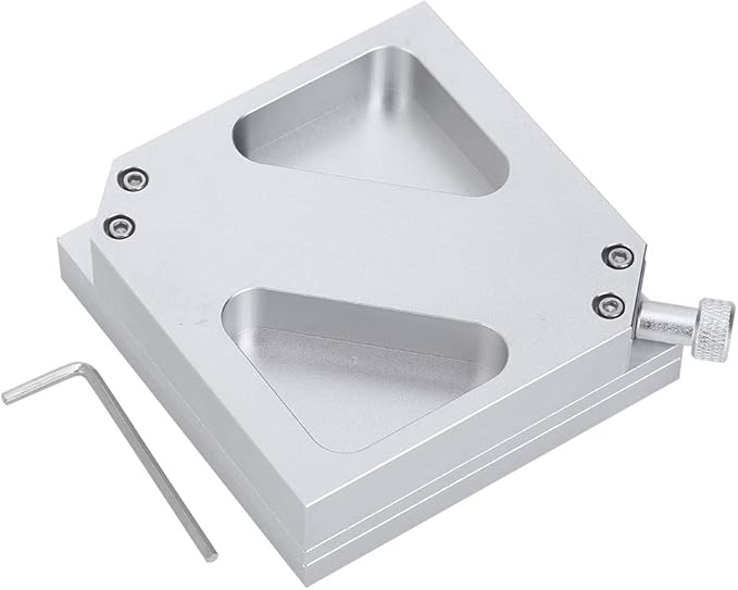 Adjustable BGA Reballing Station Kit HT-90 Aluminum Alloy Stencil Holder for Laptop CPU Phone Repair Diagonal Solder Ball Jig with Drainage Channel 9-43mm