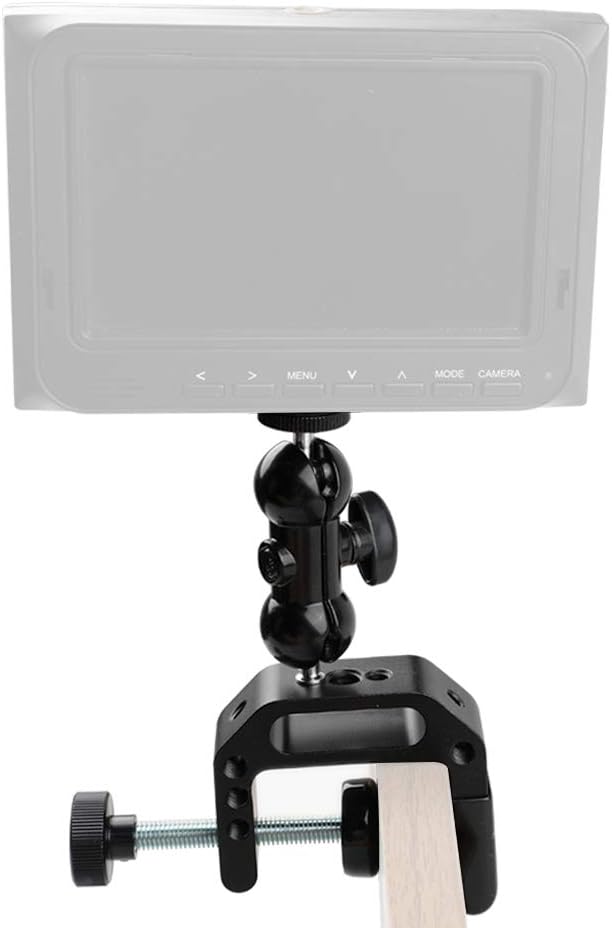 CAMVATE Camera Clamp Mount for DSLR Camera Led Video Light and Binoculars Holder Mount - 1122
