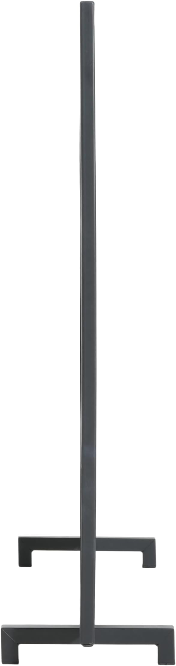 Christopher Knight Home Suho 1-Panel Iron Fireplace Screen with Vertical Bar Pattern, Durable Fire Spark Guard, Rectangular Fire Place Gate Protector for Living Room, 39" x 30", Black