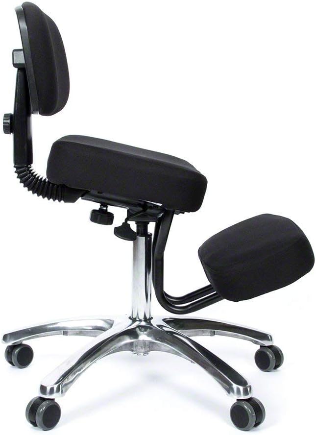 BetterPosture Jazzy Kneeling Chair – Multifunctional Ergonomic Posture Kneeling Chair Helps Reduce Back and Neck Strain