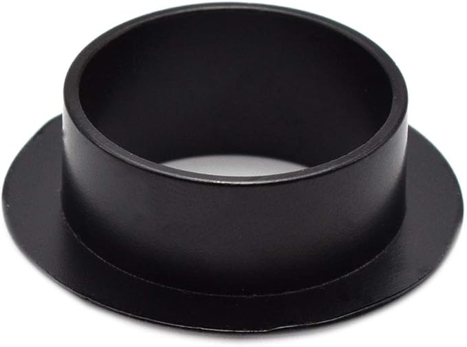 1 Inch(25mm) Zinc Alloy Desk Hole Cover Grommets Black Wire Cord Cable Organizer for Computer Desk Cabinet