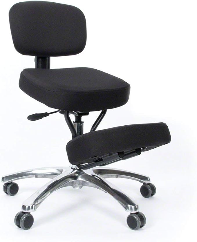 BetterPosture Jazzy Kneeling Chair – Multifunctional Ergonomic Posture Kneeling Chair Helps Reduce Back and Neck Strain