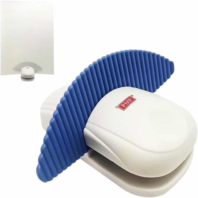 Document Holder for Typing - Document Stand for Desk When Typing,Portable Copies Stand Desktop Document Holder Stand for A4 Paper Documents Office Typing Reading (Blue)