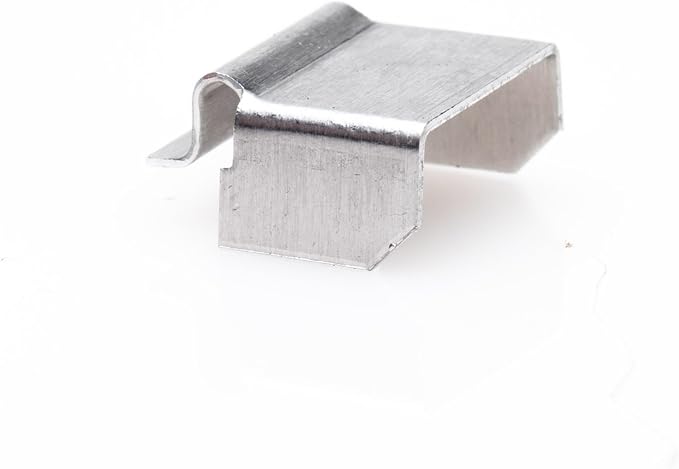 Window Screen Spreader Bar Clips 25-Pack - Insect Screen Horizontal Rail Bracket for 5/16" Screen Frame Bar -OR- 5/16" X 9/16" Spreader Bar, Made in The USA