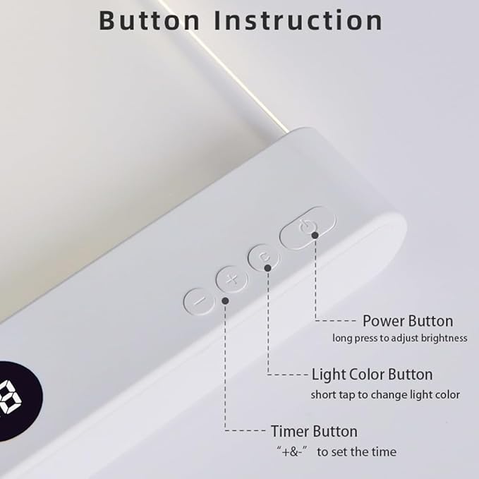 Book Light, Rechargeable Clear LED Flat Book Lights for Reading in Bed at Night with 3 Colors & Timer, Dimmable Panel Plate Book Lamp Full Page Light, Bookish Gifts for Women Readers Kids Book Lovers