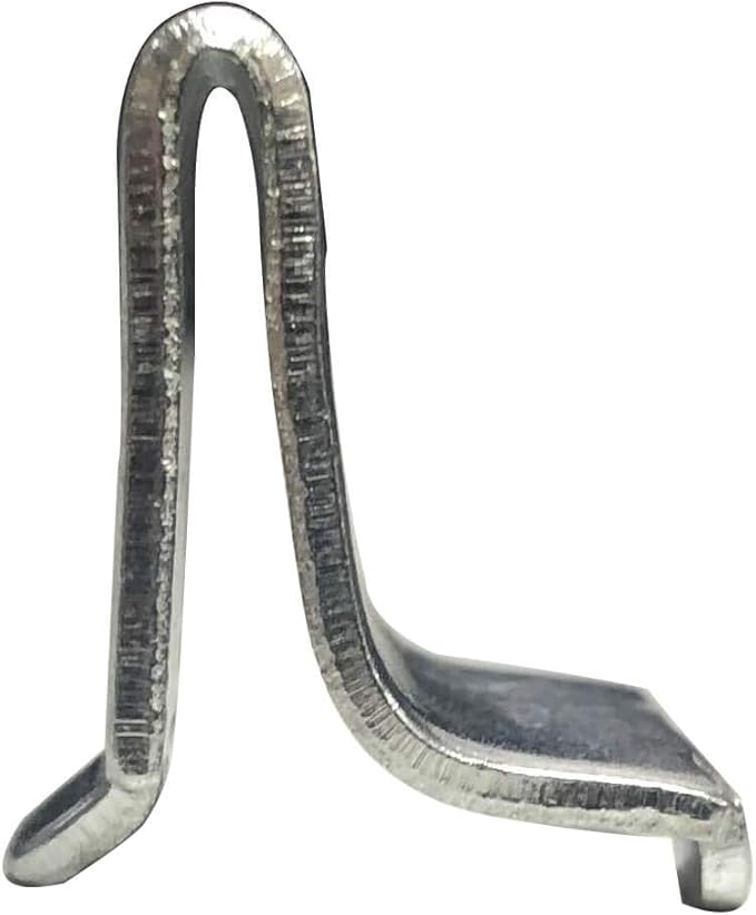 Bueyfolt Adjustable Steel Pilaster Shelf Support Clips -14 Pieces