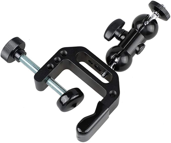 CAMVATE Camera Clamp Mount for DSLR Camera Led Video Light and Binoculars Holder Mount - 1122