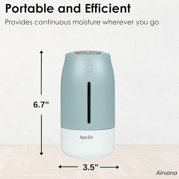 AG250HUM-V2-S Personal Humidifier, Silver