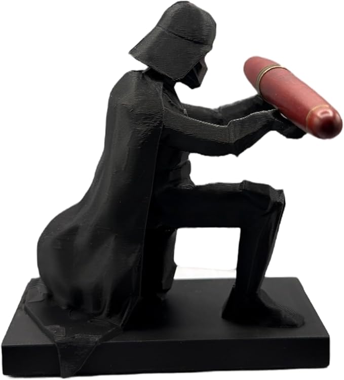 Darth Vadar Pen Holder Desk Office Decor Cool Nerdy Fun Accessories Funny Gadget Great Gift Idea for Father's Day Christmas Stocking Stuffer Birthday or Teacher Appreciation