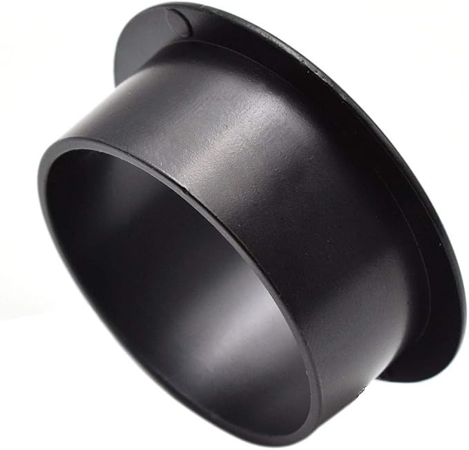 1-3/8 Inch(35mm) Zinc Alloy Desk Hole Cover Grommets Black Wire Cord Cable Organizer for Computer Desk Cabinet