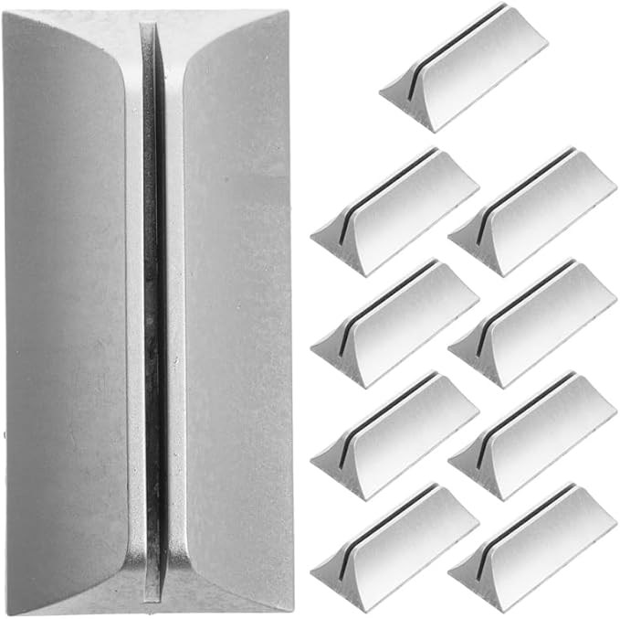 COHEALI Adjustable Desk Divider Bracket Clip 10-Pack Desktop Privacy Panel Clamp for Office Desk Partition Support Stable Screen Holder 5.5X2.6X2.0In