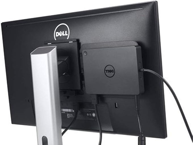 DELL WD15 Monitor Dock 4K with 130W Adapter, USB-C, (450-AFGM, 6GFRT) (Renewed)']