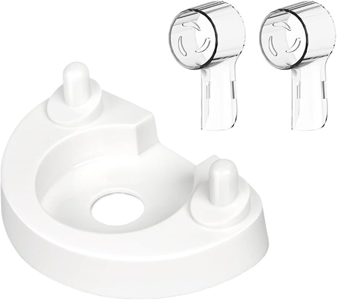 Electric Toothbrush Stand, Compatible for Oral B IO Toothbrush Storage Rack Brush Head Holder Charging Dock Rack(White)