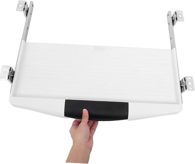 Tofficu Slide Out Platform with Pen Holder Space Saving Design for Home Office Easy Installation and Stable Support for Efficient Work Environment