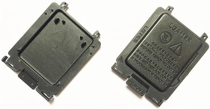 5Pcs Protective lid LGA115X 12XX CPU Socket Protector Cover + 5Pcs CPU case Holder Protector Cover for LGA1155 1150 1151 1156 1200