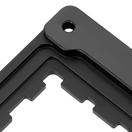 Thermalright ASF-BLACK AM5 CPU Secure Frame,CPU Anti-Bend Fixing Frame, CPU Correction Retainer, AM5 Aluminum Alloy Fixing Bracket, CPU Optical Fit Adhesive Adhesive Mounter, CPU Cooler Standard,Black