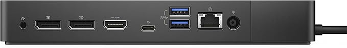 Dell WD19 180W Docking Station (130W Power Delivery) USB-C, HDMI, Dual DisplayPort, Black