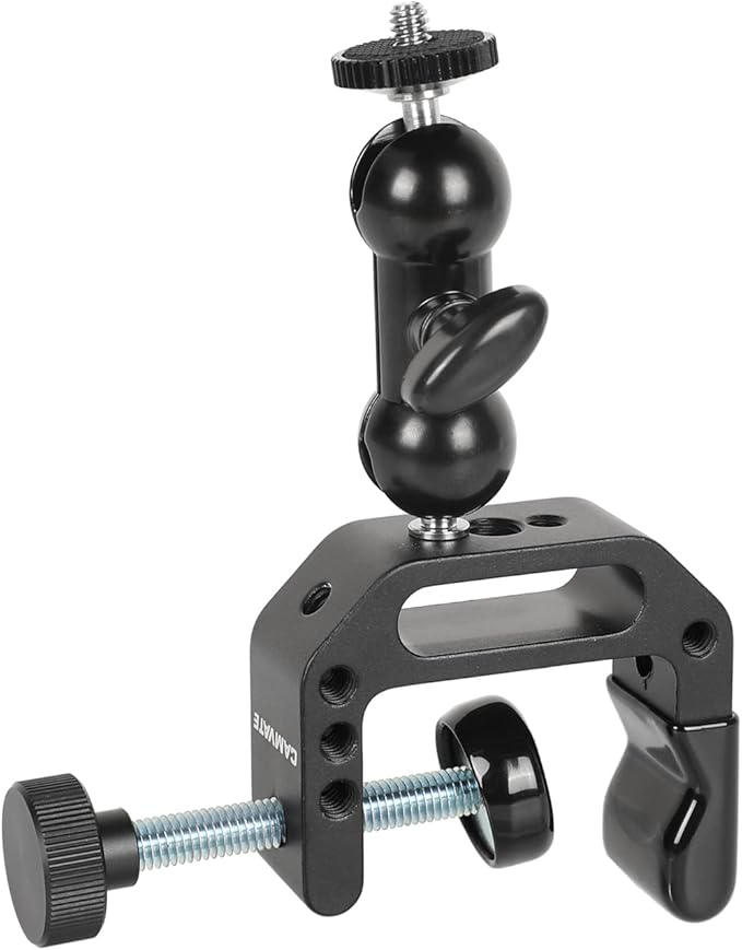 CAMVATE Camera Clamp Mount for DSLR Camera Led Video Light and Binoculars Holder Mount - 1122